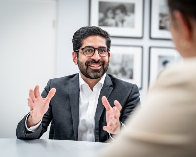 Wirtschaftsminister Kaweh Mansoori Wirtschaftsminister Kaweh Mansoori